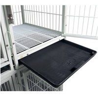 Cage de gardiennage en métal simple - M