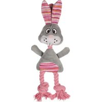 Jouet chien Pieno Lapin avec corde