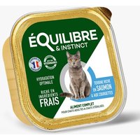 Equilibre et Instinct - Pâtées chat stérilisé, saumon et courgettes