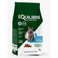 Equilibre et Instinct - Croquettes chat stérilisé poisson