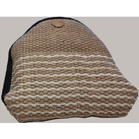 Coussin de mordant en toile de jute, 1 poignée