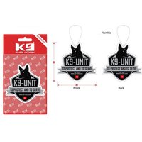 Désodorisant véhicule K9 Evolution "K9 unit - to protect ansd to serve"
