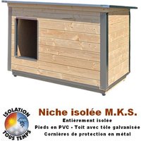 Niche ISOLEE MKS, toit incliné