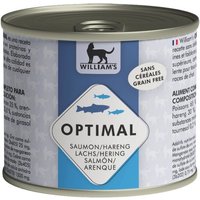 Pùtée pour chat au saumon et au hareng OPTIMAL - William's