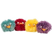 Balle hochet en peluche