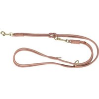 Laisse réglable Pure - couture ronde - rose