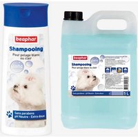 Shampooing pour chien à pelage blanc