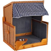 Hundestrandkorb Wacholder PE Beige Dessin Blau Gestreift Hundestrandkorb Wacholder PE Beige Dessin Blau Gestreift