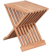 Beistelltisch Fishbone Teak Beistelltisch Fishbone Teak