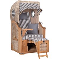 Strandkorb Düne Single Bullauge Teak PE Shell Dessin 545 Strandkorb Düne Single Bullauge Teak PE Shell Dessin 545