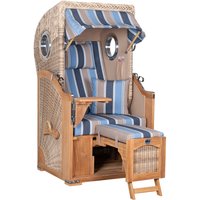 Strandkorb Düne Single Bullauge Teak PE Shell Dessin 580 Strandkorb Düne Single Bullauge Teak PE Shell Dessin 580