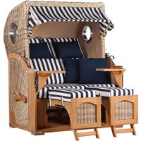 Strandkorb Düne Bullauge Teak PE Shell Dessin 518 Strandkorb Düne Bullauge Teak PE Shell Dessin 518