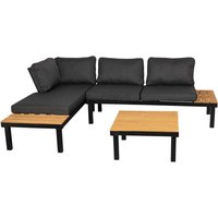 Gartenmöbel Lounge Set Noja Eukalyptus inkl. Tisch Gartenmöbel Lounge Set Noja Eukalyptus inkl. Tisch