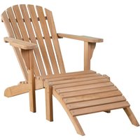 Gartensessel Adirondack Montreal Teak Gartensessel Adirondack Montreal Teak
