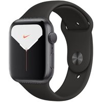 Apple Apple Watch Nike+ Series 5 GPS Space Grey Aluminium 44mm Black Sport Band - Very Good listed by Music Magpie