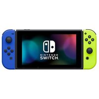 Nintendo Nintendo Switch V2 Dark Blue / Neon Yellow - Good listed by Music Magpie