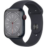 Apple Apple Watch Series 8 GPS + Cellular Midnight Aluminium 41mm Black Sport Band - Very Good listed by Music Magpie