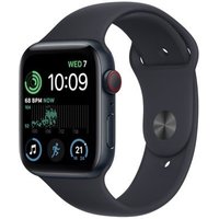 Apple Apple Watch SE (2022) GPS + Cellular Midnight Aluminium 44mm Black Sport Band - Very Good listed by Music Magpie