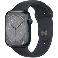 Apple Apple Watch Series 8 GPS Midnight Aluminium 41mm Black Sport Band - Good listed by Music Magpie