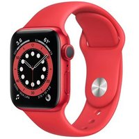 Apple Apple Watch Series 6 GPS + Cellular Red Aluminium 44mm Red Sport Band - Good sold by Music Magpie