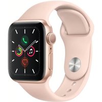 Apple Apple Watch Series 5 GPS Gold Aluminium 40mm Pink Sport Band - Pristine listed by Music Magpie