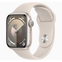 Apple Apple Watch Series 9 GPS Starlight Aluminium 45mm Starlight Sport Band - Good listed by Music Magpie