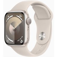 Apple Apple Watch Series 9 GPS Starlight Aluminium 41mm Starlight Sport Band - Good listed by Music Magpie