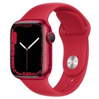 Apple Apple Watch Series 7 GPS + Cellular Red Aluminium 45mm (PRODUCT)RED Sport Band - Very Good listed by Music Magpie