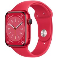 Apple Apple Watch Series 8 GPS (PRODUCT)Red Aluminium 45mm (PRODUCT)Red Sport Band - Very Good listed by Music Magpie