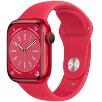 Apple Apple Watch Series 8 GPS + Cellular (PRODUCT)Red Aluminium 45mm (PRODUCT)Red Sport Band - Very Good sold by Music Magpie