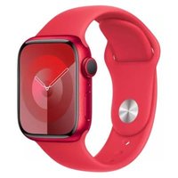 Apple Apple Watch Series 9 GPS + Cellular Red Aluminium 41mm Red Sport Band - Good sold by Music Magpie