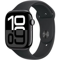 Apple Apple Watch Series 10 GPS Jet Black Aluminium 46mm Black Sport Band - Very Good listed by Music Magpie