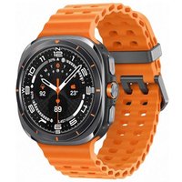 Samsung Samsung Galaxy Watch Ultra LTE Titanium Grey 47MM Marine Band Orange Unlocked - Good listed by Music Magpie