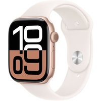 Apple Apple Watch Series 10 GPS + Cellular Rose Gold Aluminium 46mm Light Blush Sport Band - Pristine listed by Music Magpie