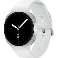 Samsung Samsung Galaxy Watch8 GPS Silver 40mm White Sport Band - Very Good listed by Music Magpie