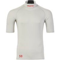 Musto Men's Fitted Short-sleeve Top With Upf 50 Protection | White XS