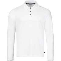Musto Men's Evolution Long-sleeve Polo Shirt With Sunblock | White M