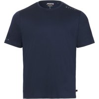 Men's Crew Neck Short-sleeve T-shirt With Sunblock | Navy