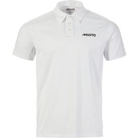 Musto Men's Lpx Cooling Uv Short-sleeve Sailing Polo Shirt | White S