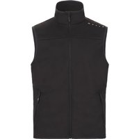 Musto Unisex Evo Crew Vest With Stretch Softshell Fabric | Black 3XL