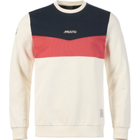 Men's Cotton Crew Neck Sweater With Heritage Label | Off