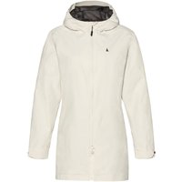 Musto Women's Long Rain Jacket | Lifestyle Originals Off White 12