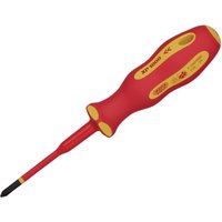 XP1000 VDE Slimline Cross Slot Screwdriver, No.1 x 80mm