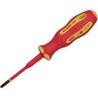 XP1000 VDE Slimline PZ/SL Type Screwdriver, No.1 x 80mm