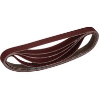 Draper Cloth Sanding Belt, 10 x 330mm, Assorted Grit (Pack of 5)