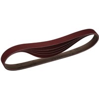 Draper Cloth Sanding Belt, 25 x 762mm, 40 Grit (Pack of 5)