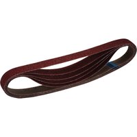 Draper Cloth Sanding Belt, 25 x 762mm, 180 Grit (Pack of 5)
