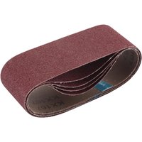 Draper Cloth Sanding Belt, 75 x 457mm, 80 Grit (Pack of 5)