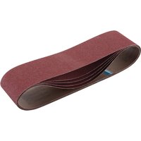 Draper Cloth Sanding Belt, 100 x 915mm, 80 Grit (Pack of 5)