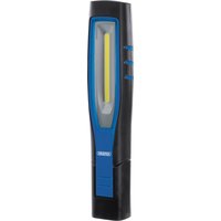 Draper COB/SMD LED Rechargeable Inspection Lamp, 7W, 700 Lumens, Blue, 1 x USB Cable